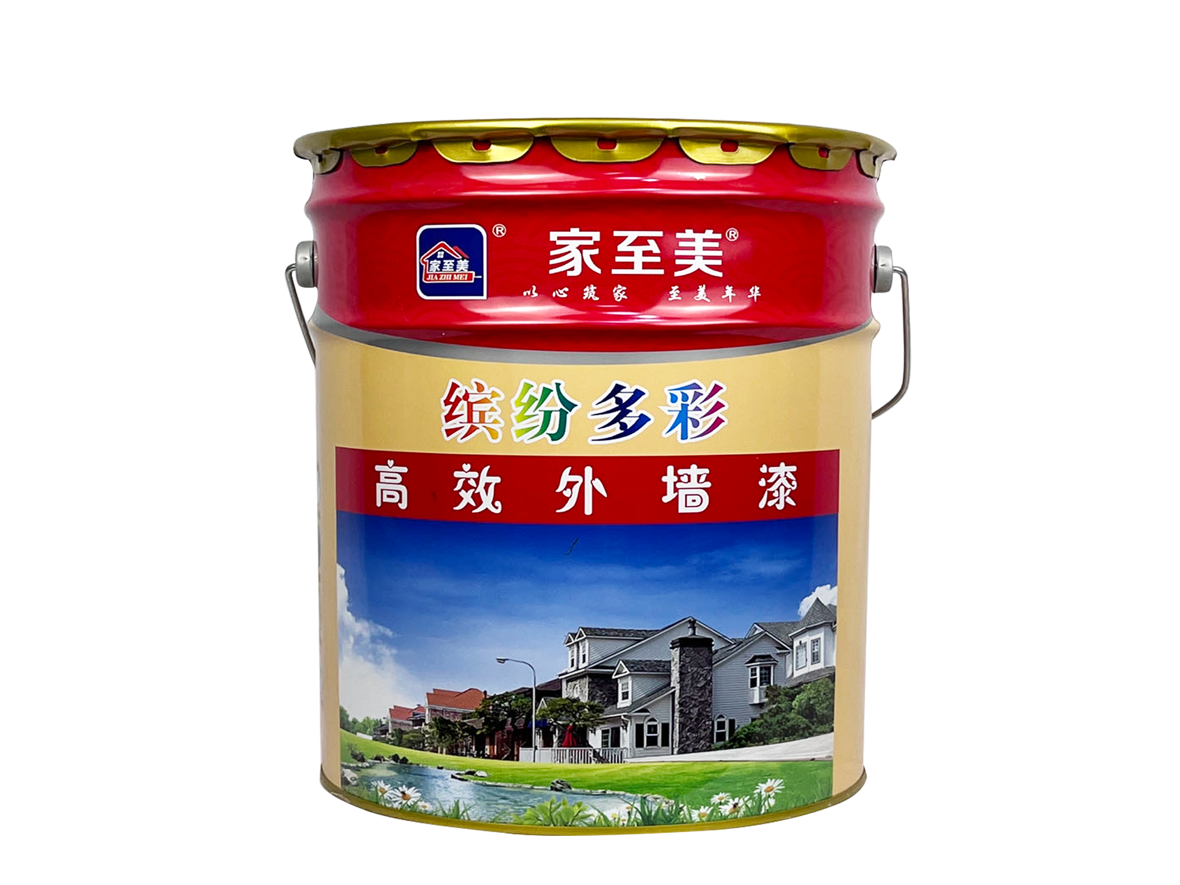 繽紛多彩高效外墻漆